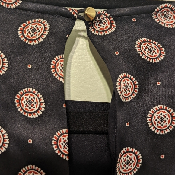 Banana Republic Pattern Silk Dress - Picture 8 of 11